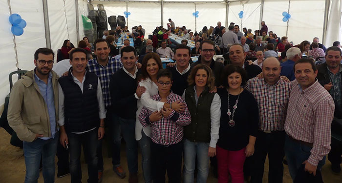 Más de 300 personas participan en la Convivencia organizada por el Partido Popular de Albox