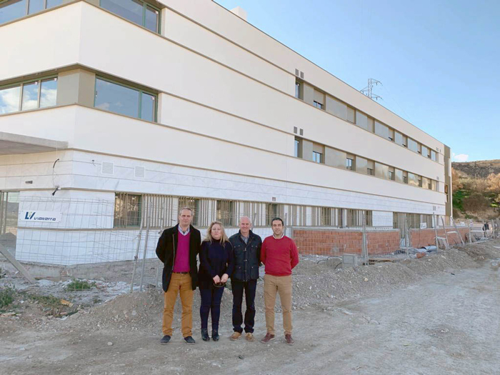 El PSOE muestra su satisfacción por las obras de la residencia de personas mayores de Albox