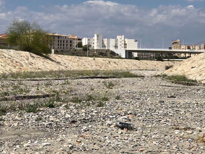 Lamentable estado de conservación de la Rambla de Albox, después de 9 millones de inversión de dinero público